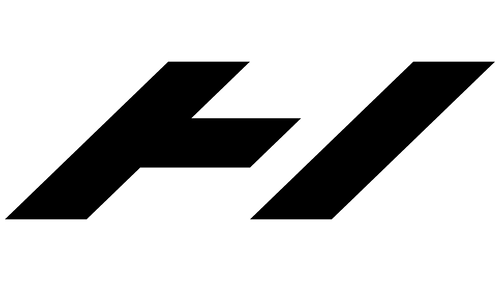 Flowell: Black 'H' logo on a green background